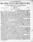 Allgemeine Musikalische Zeitung