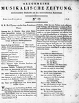Allgemeine Musikalische Zeitung