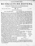 Allgemeine Musikalische Zeitung
