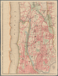 Map of upper New York City and adjacent country