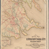 Map of upper New York City and adjacent country