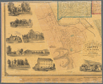 Schuyler County, New York, with plans of the villages