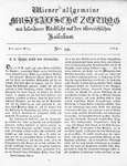 Wiener allgemeine Musikalische Zeitung