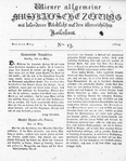 Wiener allgemeine Musikalische Zeitung
