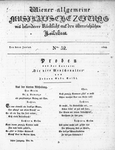 Wiener allgemeine Musikalische Zeitung