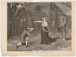 The curse scene from the stage production "Leah" at the Adelphi Theatre as published in the Illustrated Times