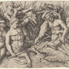 Two Tritons Fighting
