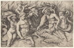 Two Tritons Fighting