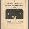 Three one-act plays