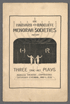 Three one-act plays