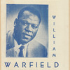 Portrait of baritone William Warfield from concert program cover, circa 1953