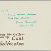 James Weldon Johnson and Carl Van Vechten, Great Barrington