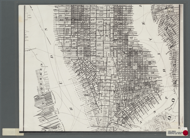 1900 Census Enumeration District Maps 1900 Census Enumeration Districts, Manhattan And Bronx - Nypl Digital  Collections