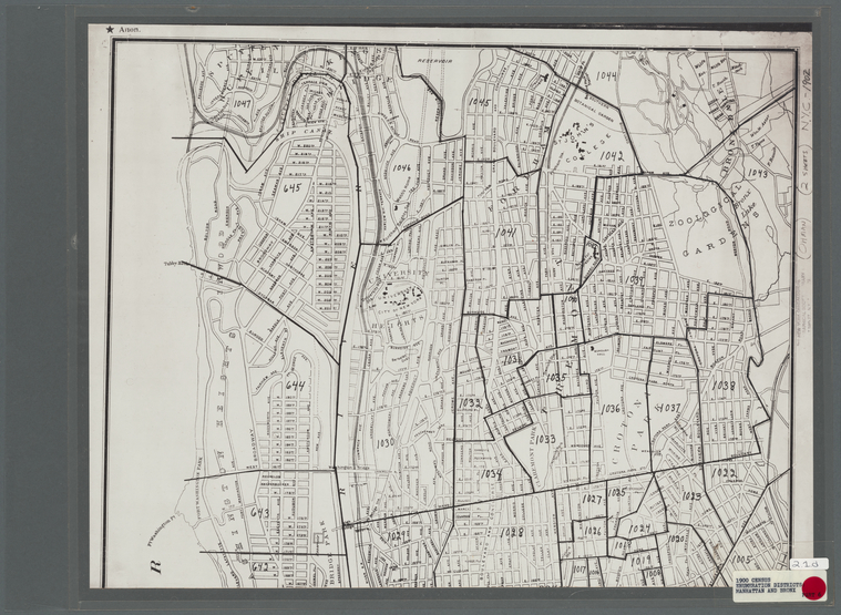 1900 Census Enumeration District Maps 1900 Census Enumeration Districts, Manhattan And Bronx - Nypl Digital  Collections