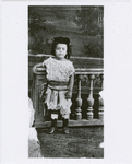 Studio portrait of Arthur Alfonso Schomburg as a young child in Puerto Rico, age 4