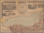 New map of the state of New York