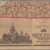 New map of the state of New York