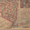 New map of the state of New York