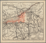 Map of the Rome, Watertown and Ogdensburg Railroad and connections