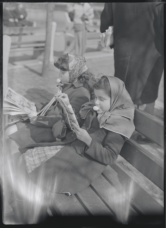 Child reading.