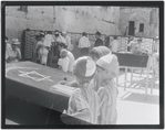 Children at the Western Wall. Jerusalem, Israel