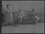 Bus stop. Los Angeles, CA