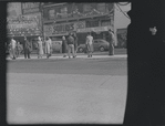 Bus stop, Delancey Street. New York, NY