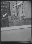 Tenements and clotheslines