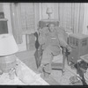 Workman at home