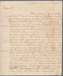 Letter to James Mercer