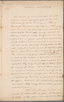 William Grayson to Gen. Charles Lee
