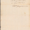 William Grayson to Gen. Charles Lee