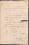 Letter to [Captain Nathaniel Jarvis]