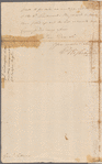 Letter to Gen’l. [John] Sullivan