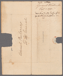 Letter to Colonel [Timothy] Pickering