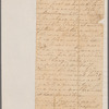 Letter to unidentified correspondent