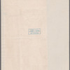 Letter to unidentified correspondent