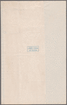 Letter to unidentified correspondent