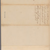 Letter to unidentified correspondent
