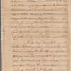 Letter to Major Gen. Greene