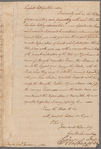 Letter to Major Gen. Greene