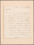 David Cobb to [William Alexander] Lord Stirling