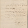 Letter to Col. [Timothy] Pickering