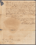 Letter to Henry Lee