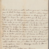 La Comtess des Essarts to George Washington