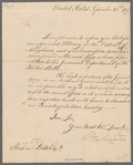 Letter to Richard Potts