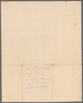 Letter to Richard Potts