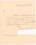 Letter to Noah Webster, Jun’r