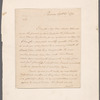 J[ohn] Dandridge to George Washington