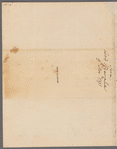 Lord Wycombe to George Washington